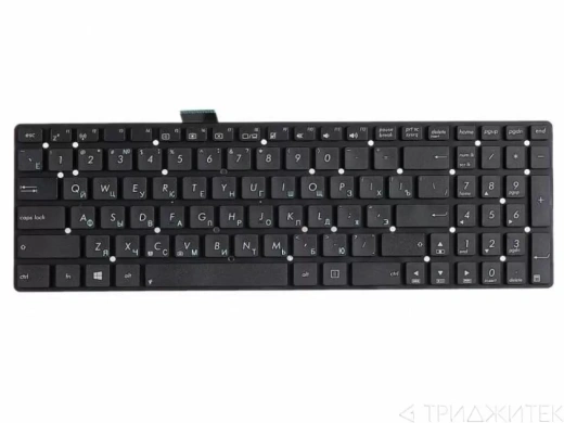 Клавиатура для ноутбука Asus K55, K55A, K55N, K55V, K55Vd, K55Vm, K55Vj, A55, U57, k75VM, k75VJ, A55A, A55N, A55V, A55VM, A55VD, A55VJ, A55XI, A55DE, A55DR, R500V, R700V, K55Vd, X751L, R752, R752L, R752LA, R752LD, R752M, R752MA, R752MD, F751MD, K751MD, че