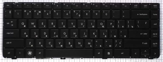 Клавиатура для ноутбука HP Probook 4330, черная