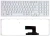Клавиатура для ноутбука Sony VPC-EH frame, key
