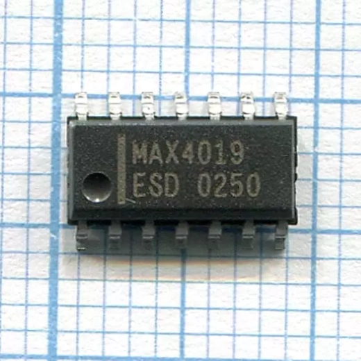 Контроллер MAX4019ESD, SO-14