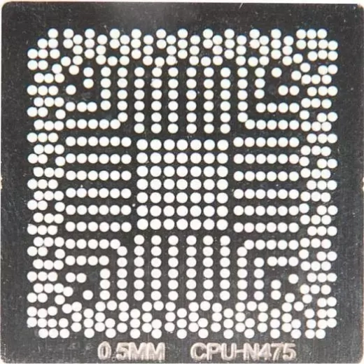 BGA трафарет CPU-N475