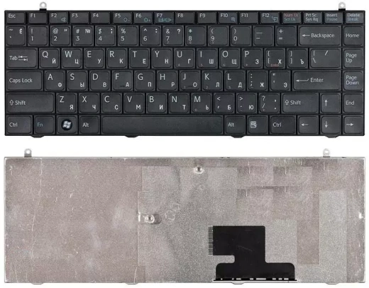 Клавиатура для ноутбука Sony Vaio VGN-FZ черная
