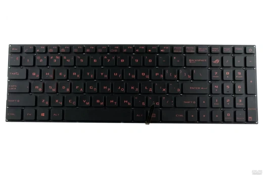 Клавиатура Asus ROG GL502, Backlit, RU тип 2