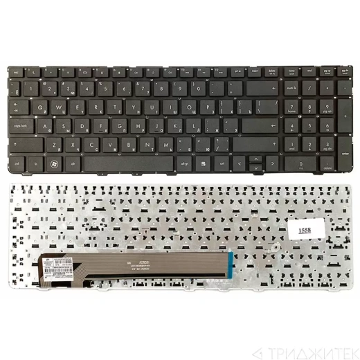 Клавиатура для ноутбука HP Probook 4530S, 4535S, 4730S черная, с рамкой
