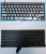 Клавиатура для ноутбука Apple MacBook A1502 чёрная, плоский Enter, с подсветкой