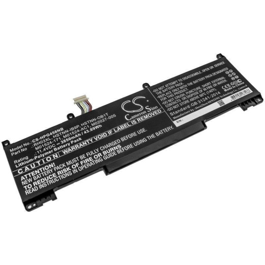 Аккумулятор CameronSino CS-HPG458NB для ноутбука HP ProBook 450 G8, ProBook 650 G8, 11.4В, 3850 мАч, 43.89 Вт, Li-Polymer, черный