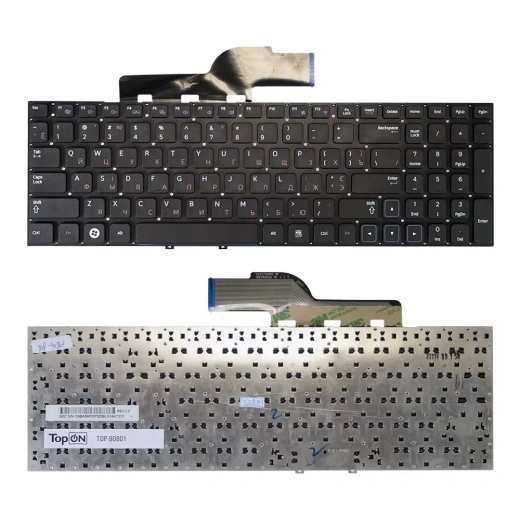 Клавиатура для ноутбука Samsung 300E5A, NP300E5V, 300V5A, NP350E5C, 300E7A, NP30E7A Series TOP-90801