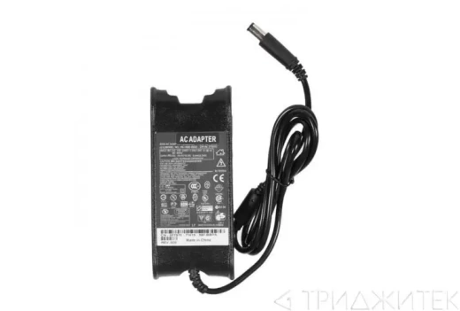 Блок питания (зарядное) для ноутбука Dell Inspiron 1318, 1440, 1545, 1750, E1405 19.5 В, 3.34 А, 65 Вт, 7.4x5.0