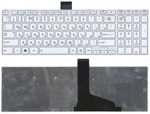 Клавиатура для ноутбука Toshiba L850, L875