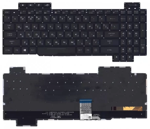 Клавиатура для ноутбука Asus ROG Strix GL503VS c белой подсветкой