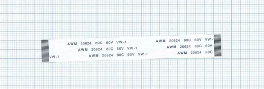 Шлейф универсальный 24pin, шаг 0,5мм, длина 10см