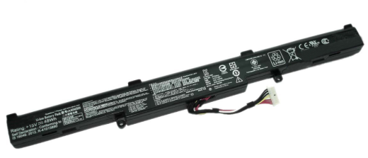 Аккумуляторная батарея для ноутбука Asus ROG GL752VW (A41N1501) 48Wh черная