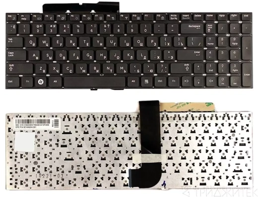 Клавиатура для ноутбука Samsung RF510, RF511, SF510, SF511, QX530, черная