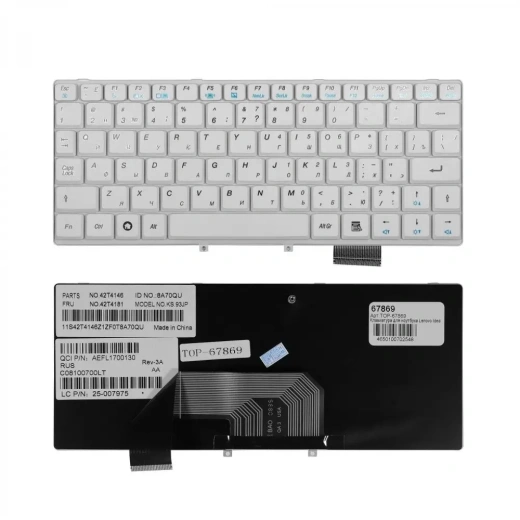 Клавиатура для ноутбука Lenovo IdeaPad S9, S10 Series TOP-67869