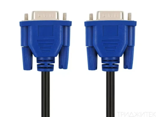 Кабель CAB26 VGA (M) - VGA (M) 3м, черный (Vixion)