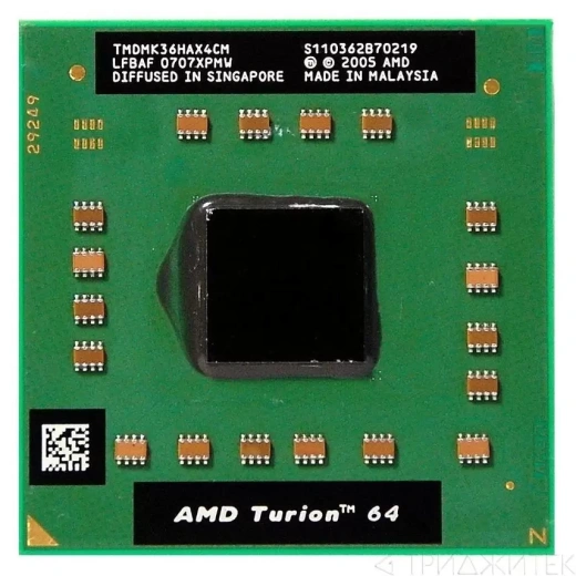 Процессор Turion 64 TMDMK36HAX4CM