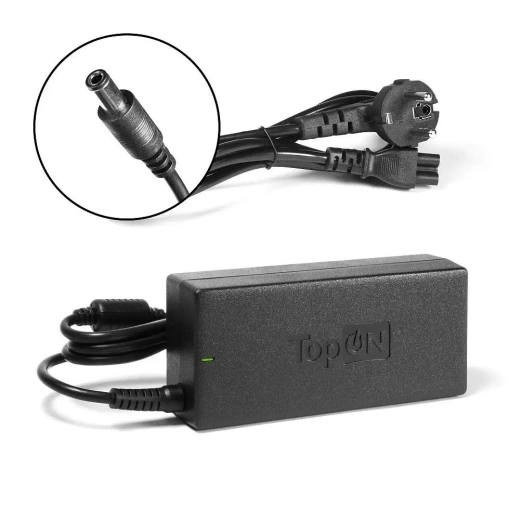 Блок питания (зарядное) TopON TOP-TS04 для ноутбуков Toshiba 15 В, 6 А, 6.3x3.0