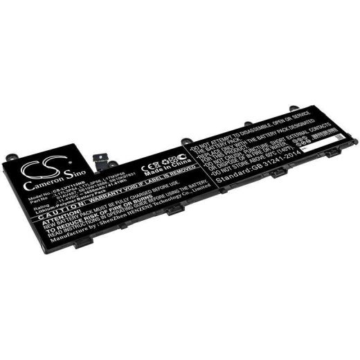 Аккумулятор CameronSino CS-LVY115NB для ноутбука Lenovo ThinkPad Yoga 11e 5th Gen, 11.4В, 3650 мАч, 41.61 Вт, Li-Polymer, черный