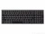 Клавиатура для ноутбука Lenovo IdeaPad P500, Z500, черные кнопки, серая (серебристая) рамка, горизонтальный Enter