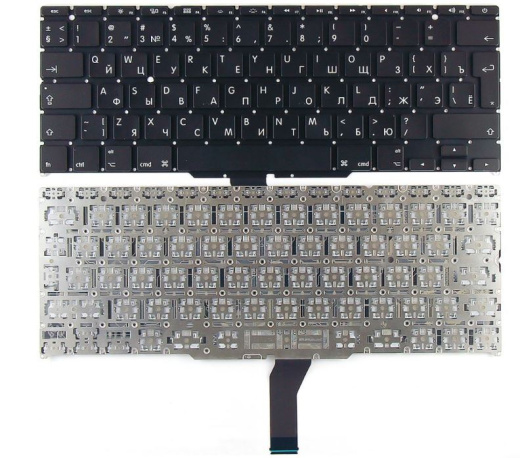Клавиатура Apple Macbook Air 13"  A1425 Black, RU
