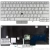 Клавиатура для ноутбука HP EliteBook 2730P, 2740P, 2760P серебряная, с поинтером