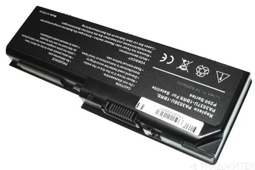 Аккумулятор для ноутбука Toshiba Satellite L350, L350D, L500, P200, P200D, P300, P300D, X200s, (PA3536U-1BAS), 4800 мАч, 10.8B