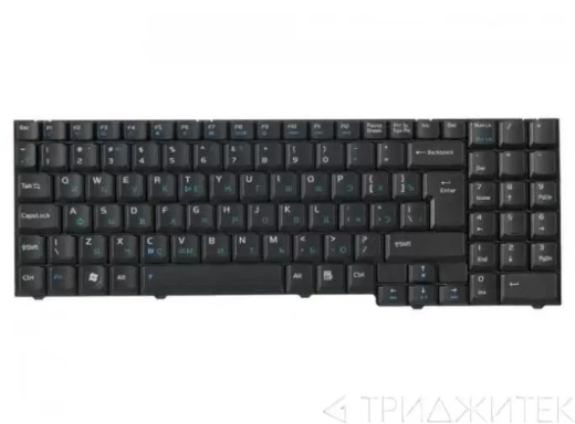 Клавиатура для ноутбука Asus M50SA, M50SV, M50SR, M50VC, A7u, M50VN, G71V, M50VM, M50VT, M50, M70, M70L, X70, X71, M70SL, X71A, X71Q, X71Sr, X71Tl, X71Vn, X57, X57V, X57Sa, X57Sr, X57Sv, X57Vc, X57Vm, X57Vn, X55, X55S, X55Sa, X55Sr, X55Sv, X70E, X70F, X70