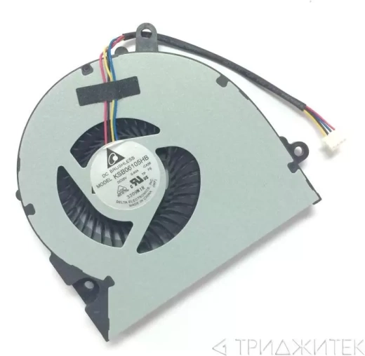 Вентилятор (кулер) для ноутбука Asus X75A, XJ4, X75VD, X75, F75A, 4 pins