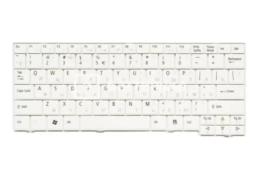 Клавиатура для Acer Aspire One A110/A150/ZG5/D150/D250 RU, White