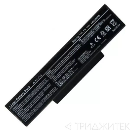 Аккумулятор для ноутбука Asus A9, F2, F3, Z53, M51, M51A, M51E, M50Sa, M50Sr, M50Sv, S62, S96, X70E, X70F, Z53H, Z53J, 11.1 В, 5200 мАч