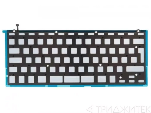 Подсветка клавиатуры для ноутбука Apple MacBook Pro 13 Retina A1502, Late 2013 Mid 2014 Early 2015, Г-образный Enter