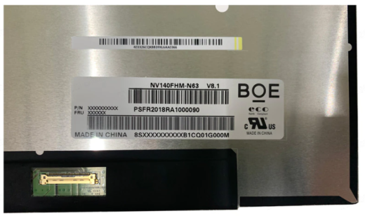Матрица для ноутбук а BOE NV140FHM-N63 V8.1 1920*1080 FHD 72% NTSC цветной 97% sRGB 14,0 дюймов eDP 30 контактов тонкий Матовый подходит NE140FHM-N44 NV140FHM-N65