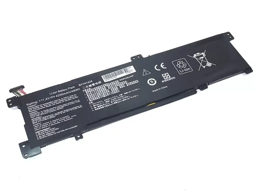 Аккумулятор для ноутбука Asus B31N1424-3S1P, 11.4 В, 4200 мАч