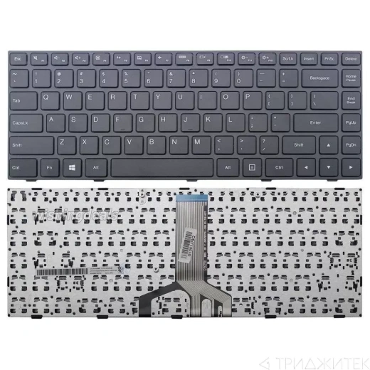 Клавиатура для ноутбука Lenovo IdeaPad 100-14IBD черная