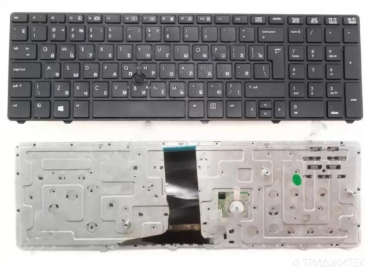 Клавиатура для ноутбука HP Elitebook 8740W черная