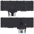 Клавиатура для ноутбука Dell Latitude E5550 E5570 черная без рамки с подсветкой (гор. Enter)
