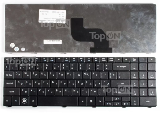 Клавиатура для ноутбука Acer Aspire 5516, 5517, 5332, 5532, 5732, 5732z, 5732G, 5736; Emachines G420, G430, G520, G525, G630, G630G, E525, E625, E627, E725, E630 TOP-82754