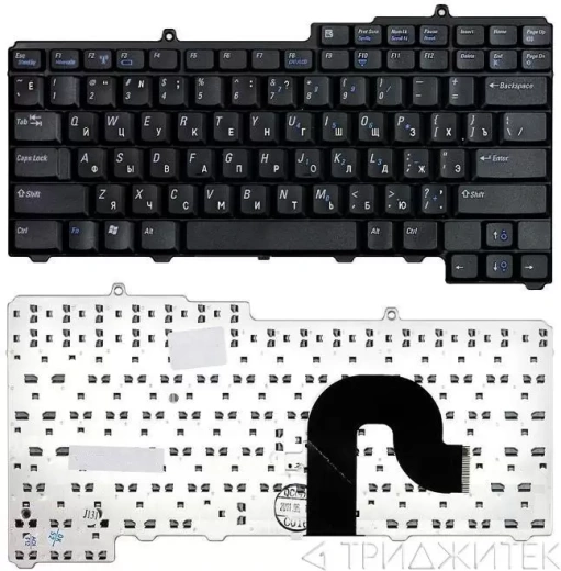 Клавиатура для ноутбука Dell Inspiron 1300, B120, B130, Latitude120L, чёрная