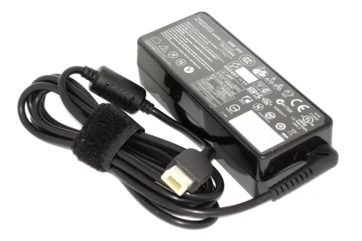 Блок питания (сетевой адаптер) для ноутбуков Lenovo 20V 3.25A 65W прямоугольный, (оригинал)