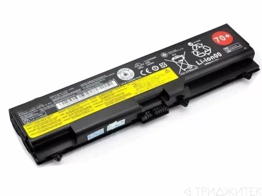 Аккумулятор для ноутбука Lenovo ThinkPad T430, L430, L530, T430i, T530, T530i, W530 70+, 10.8 В, 5200 мАч