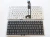 Клавиатура для ноутбука Asus UX30, UX30S чёрная, с серебряной верхней панелью