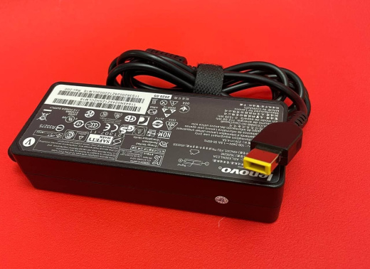 Блок питания (сетевой адаптер) для ноутбуков Lenovo 20V 4.5A 90W прямоугольный, без сетевого кабеля