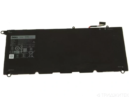 Аккумулятор (батарея) PW23Y для ноутбука Dell XPS 13-9360, 7900мАч, 7.6В (оригинал)