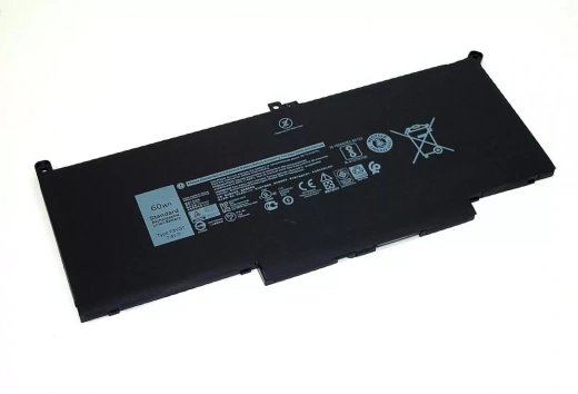 Аккумуляторная батарея для ноутбука Dell Latitude 13 7390 7.6В 7500 мАч 2x39g (оригинал) черная
