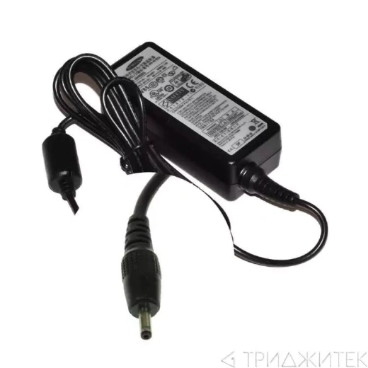Блок питания (сетевой адаптер) для ноутбуков Samsung 19V 2.1A 40W 3.0x1.1, без сетевого кабеля