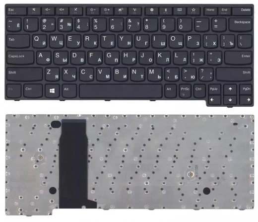 Клавиатура для ноутбука Lenovo Thinkpad Yoga 11e черная