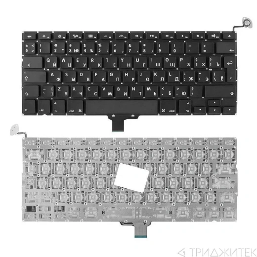 Клавиатура для ноутбука Apple Macbook Air 13" A1304 A1237, черная