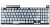 Клавиатура для Asus ROG Strix G731GU с RGB подсветкой (4-ZONE) - синяя