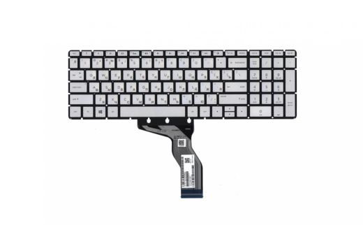 Клавиатура для ноутбука HP 15-BW, 250 G6 белая