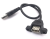 Кабель USB 2.0 для монтажа на корпус 30 см